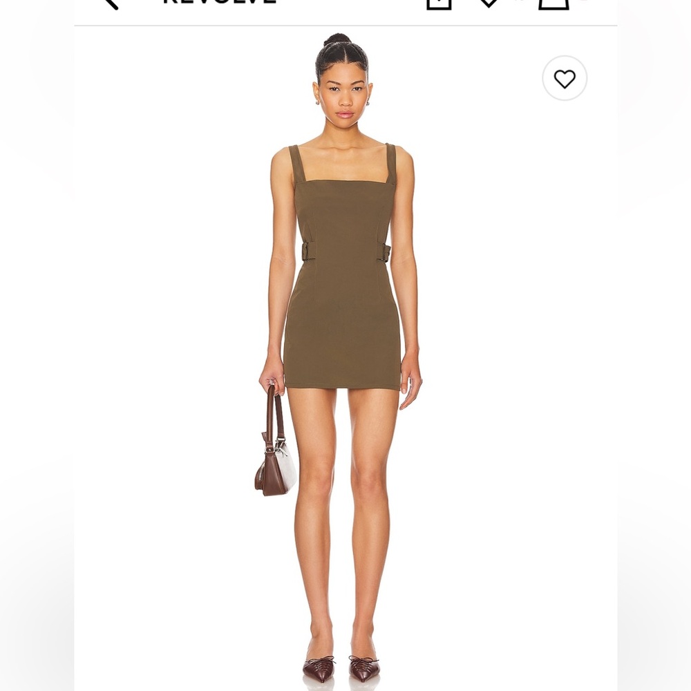 Miaou Mila dress in olive